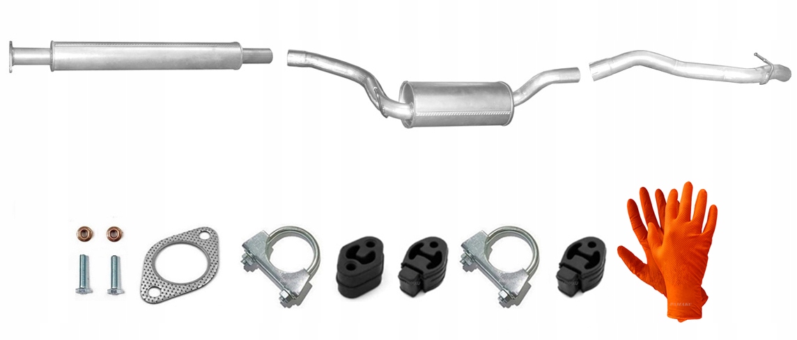 Ford Focus C-max 2.0 TDCi (2003-2010) Výfukový Systém