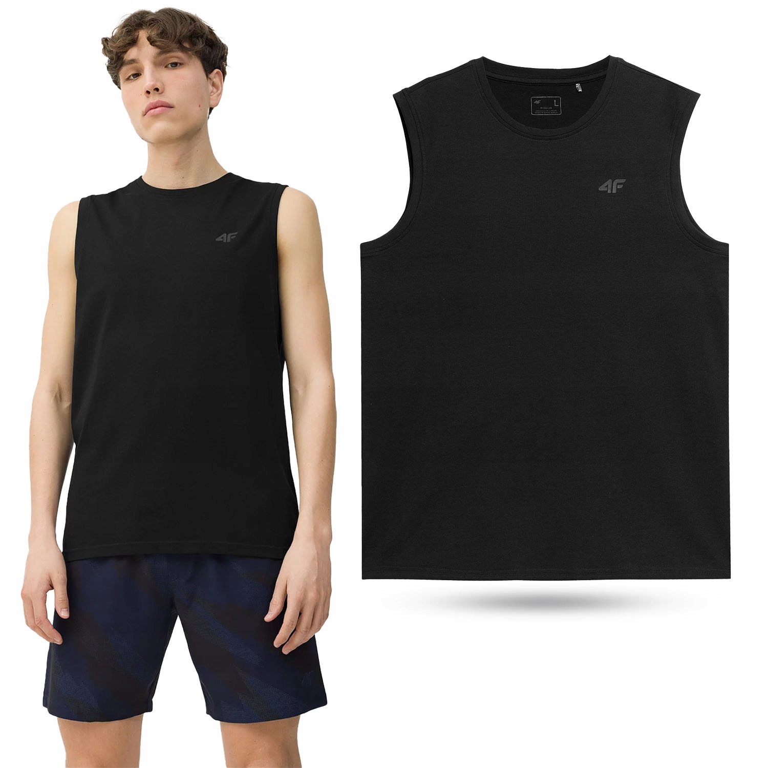 KOSZULKA MĘSKA 4F BEZRĘKAWNIK TANK TOP SS23M016 Marka 4F