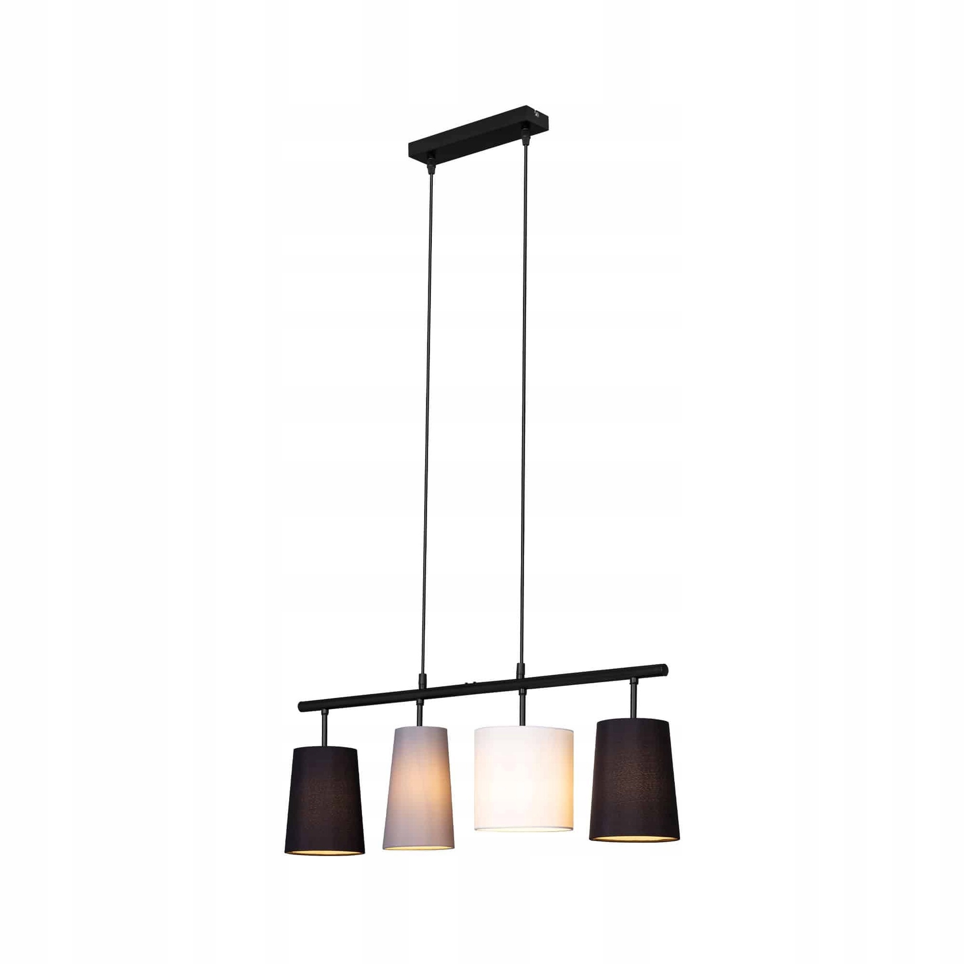 Briloner závěsné svítidlo 74 cm černé, 4xE27, moderní design (4025-045)