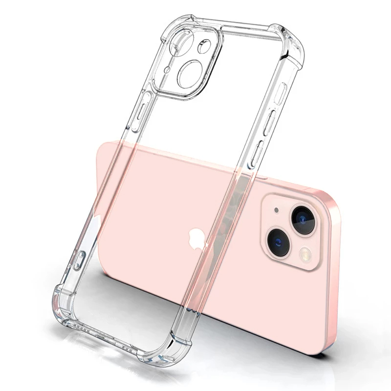 ETUI do IPHONE 13 ANTI SHOCK CASE + SZKŁO Kolor bezbarwny