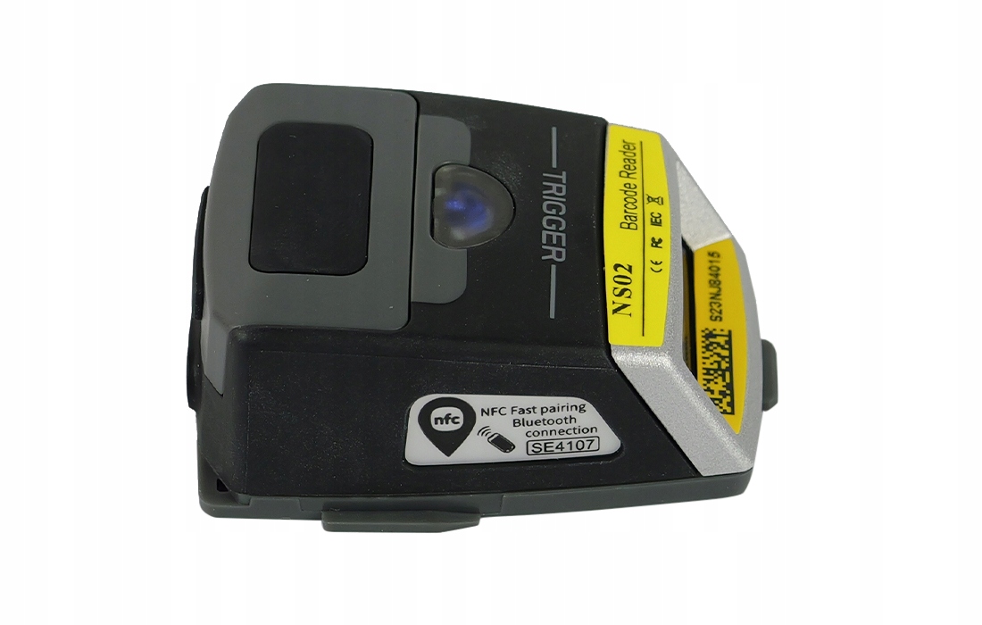 SKANER QR AZTEC KODÓW KRESKOWYCH Z RĘKAWICĄ SKANUJĄCĄ BLUETOOTH IP65 SMYCZ Rodzaj bezprzewodowy