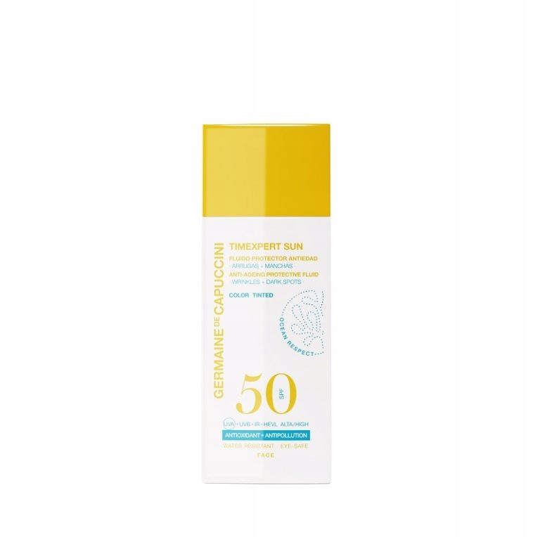 Germaine De Capuccini T Sun Anti-aging Ochrona Uv Fluid Tinted SPF50 50ml