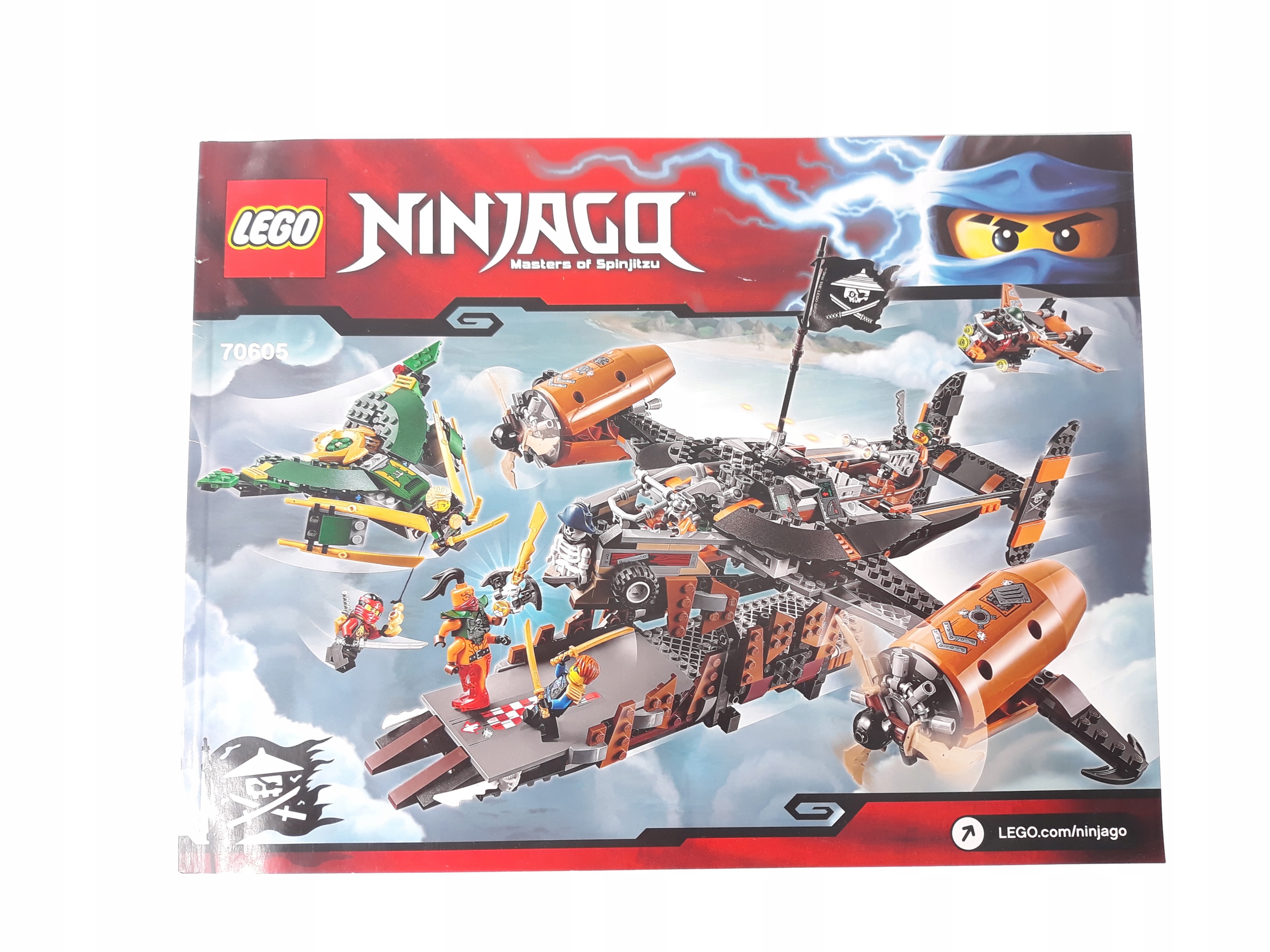 

Lego instrukcja 70605 Ninjago Misfortune's Keep