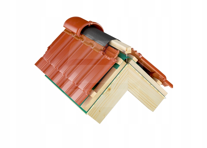 EUROVENT TAŚMA KALENICOWA ROLLECCO 31cmx5m kasztan Typ akcesoriów taśma