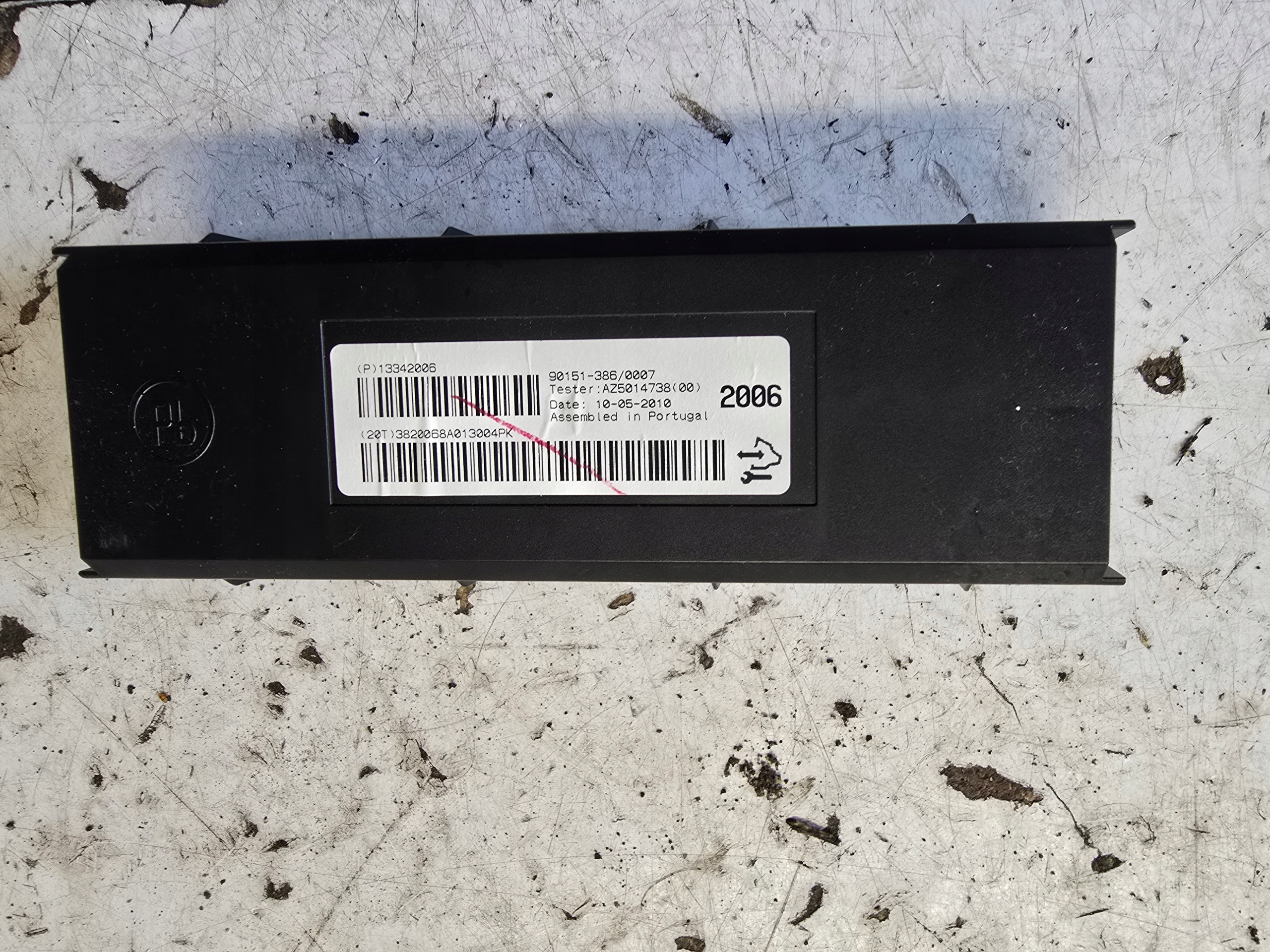 OPEL MERIVA B II Module Bouches buses Climatisateur air conditionné 13342006