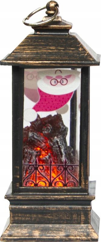 

Mini latarenka z motywem świątecznym