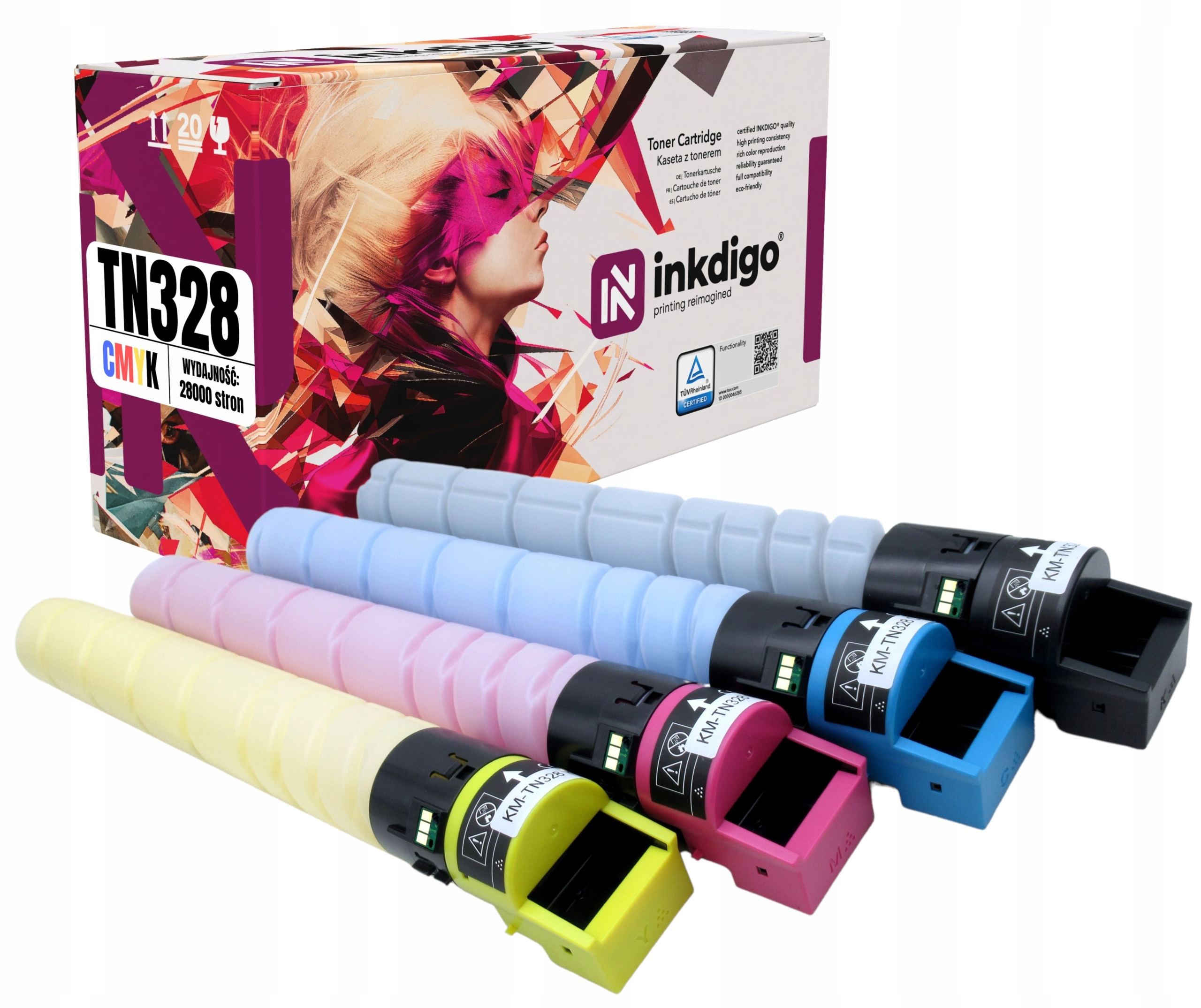 AAV8150-AAV8450 Náhradní Tonery Pro Konica Minolta Bizhub C250i C300i C360i