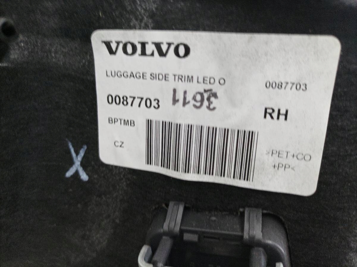 boot upholstery right left rear part KPL Volvo V60 and (2010- )