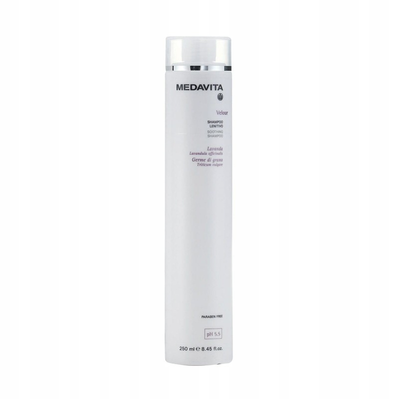 Medavita Velour Soothing Shampoo Szampon łagodzący do wrażliwej skóry głowy