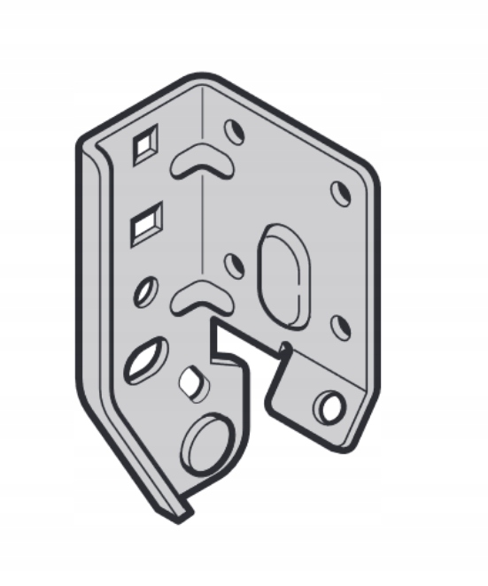 

Uchwyt dolny prawy bramy garażowe Hormann 3047249