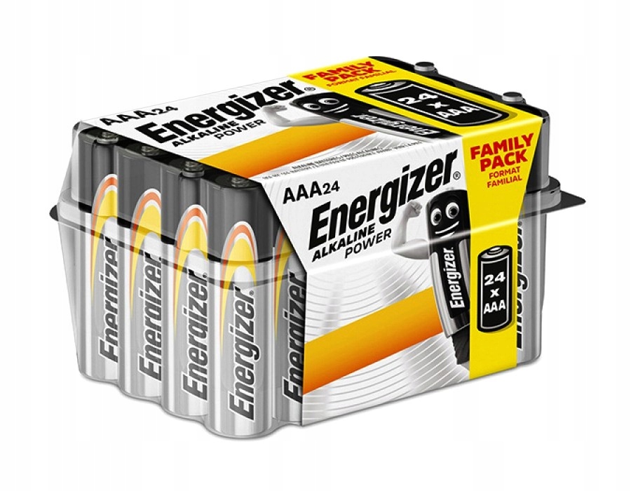

Mocne Baterie alkaliczne Energizer Aaa Paluszki 24