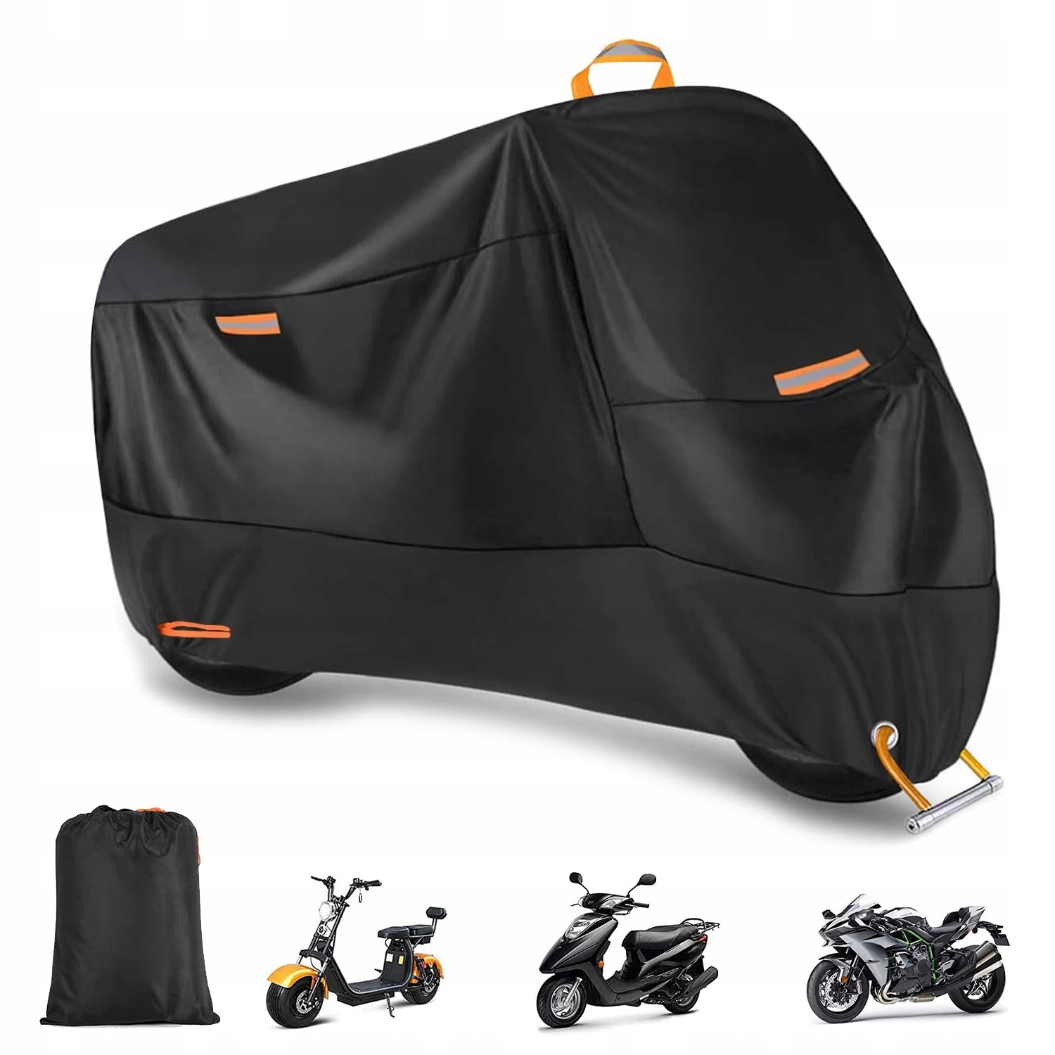 Pokrowiec Na Rower Terenowy Motocykl XL/220*95*125cm Ochrona Przed Kurzem