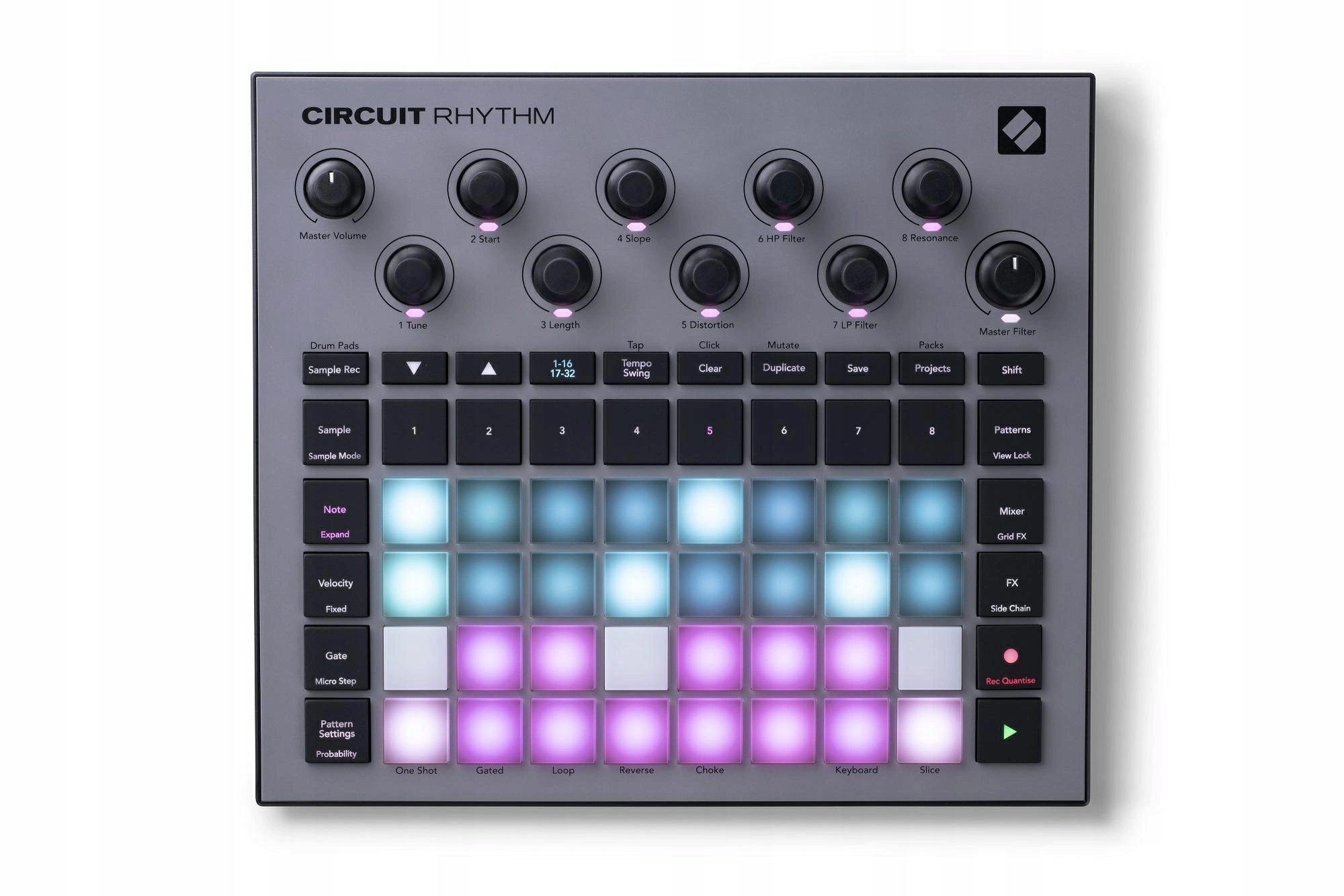 Novation Circuit Rhythm – sampler a groovebox