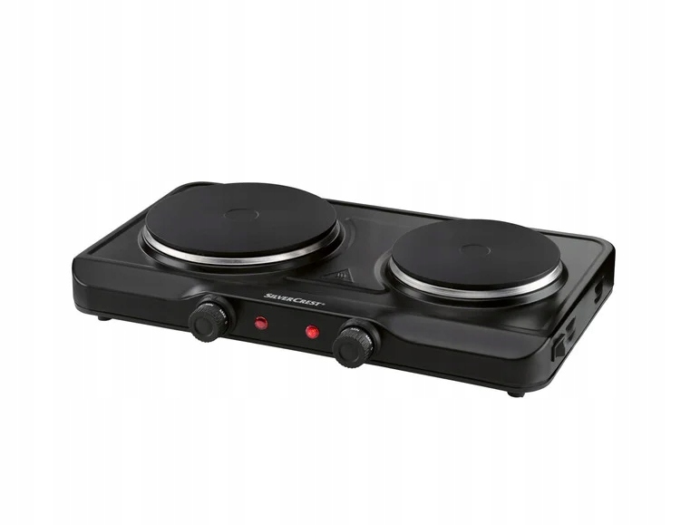 Kuchenka elektryczna płyta grzewcza Silvercrest Sdk 2500 E1, podwójna