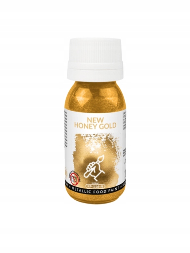 Levně Food Colours metalická barva New Honey Gold 18 ml