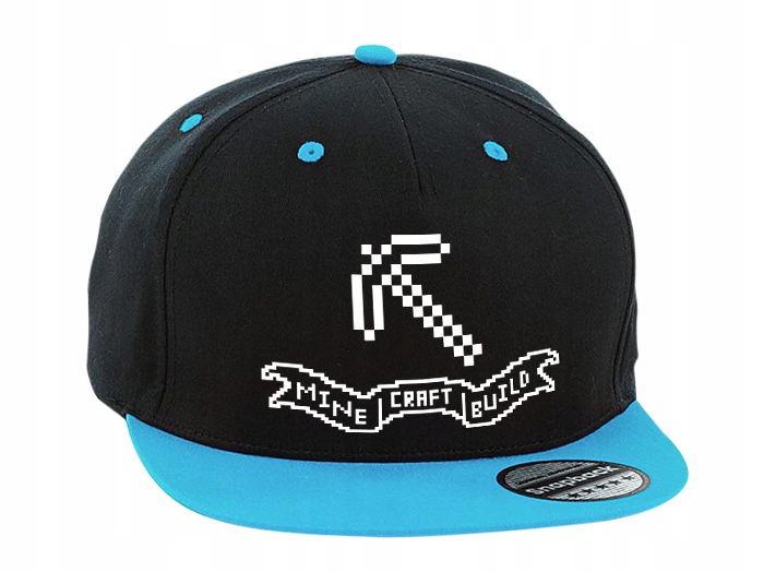 

Minecraft Czapka Snapback Regulowana Dużo Wzorów