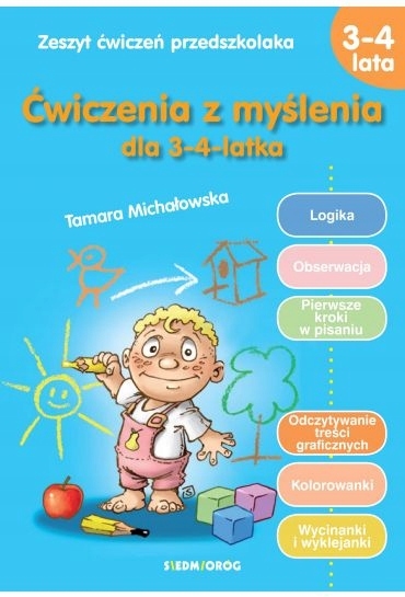 

Ćwiczenia z myślenia dla 3-4-latka