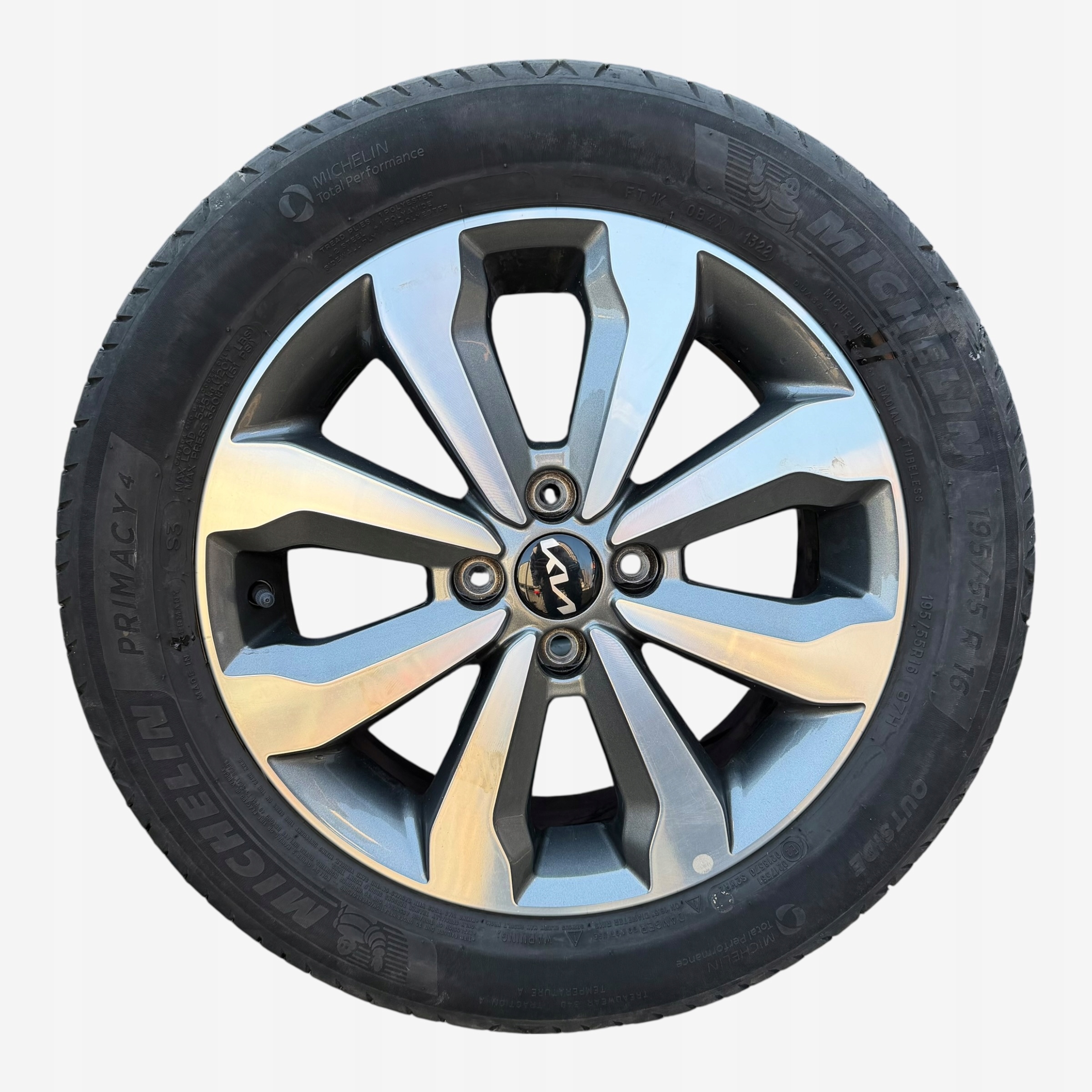 discs wheels tyres KIA STONIC MICHELIN 195/55/16" 6MM summer