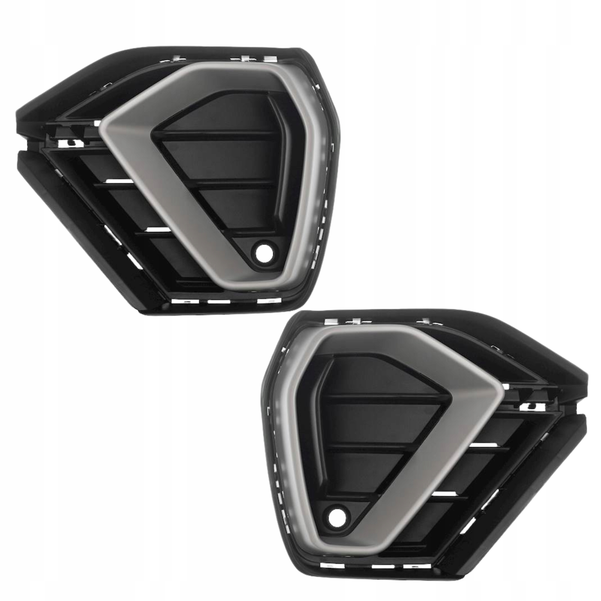 Audi Q3 (83A) 2018 – Atrapy Nárazníku Chromové Lišty S-line Komplet Nové