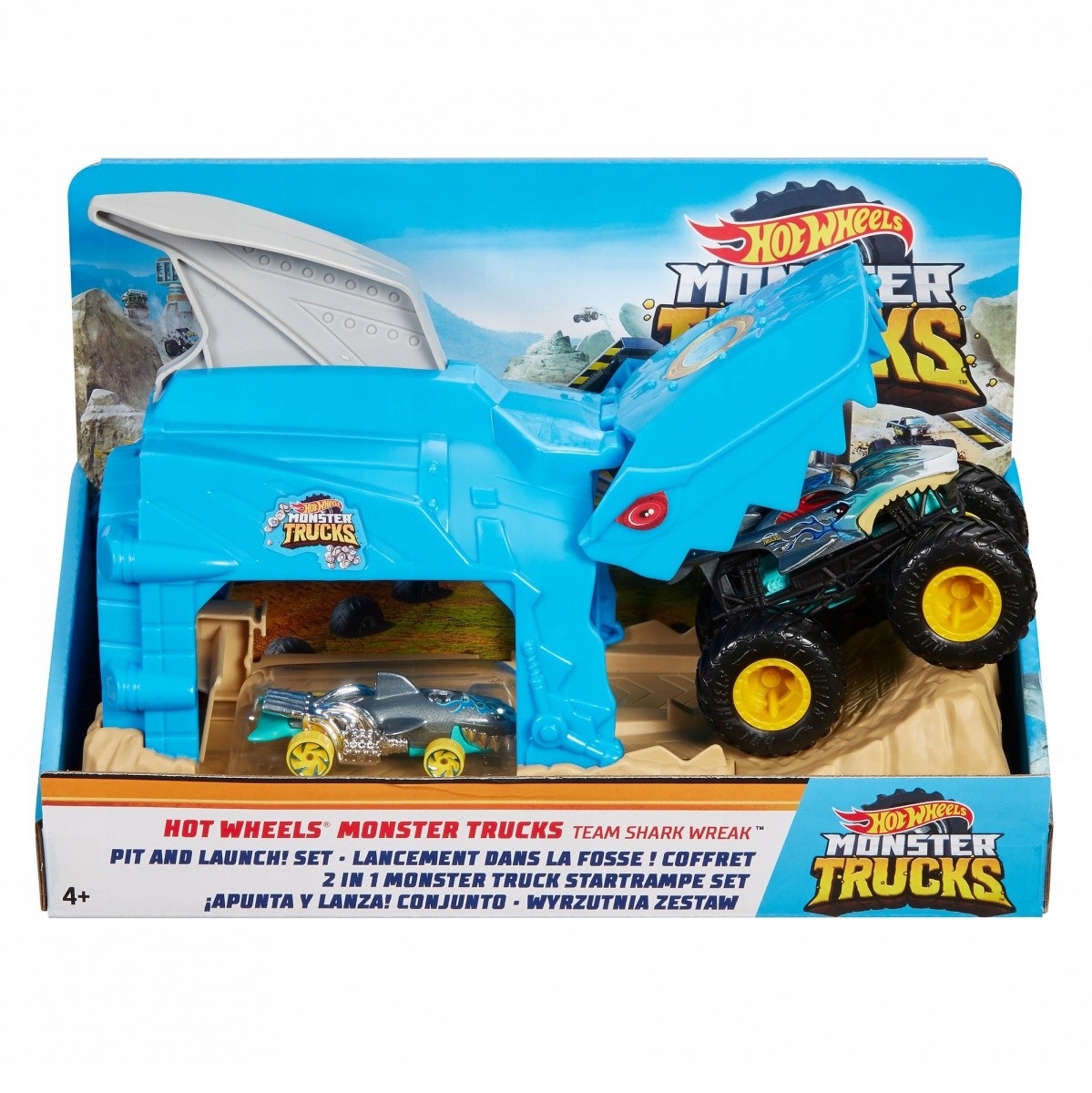 

GKY01 Wyrzutnia rekian monster Trucks hot wheels