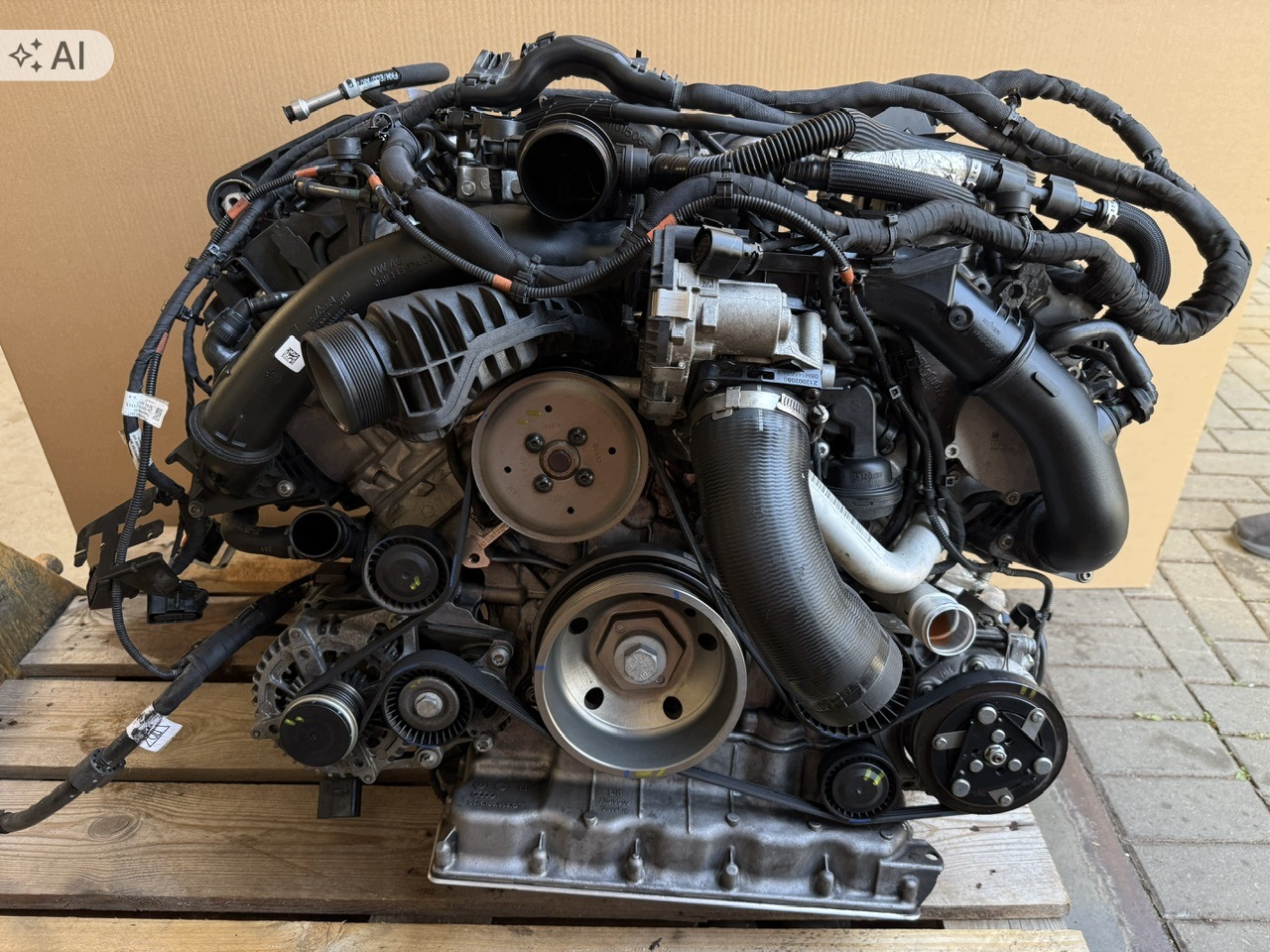 IDEALNY engine KPL. PORSCHE 971 CXT/CXTA 3.0