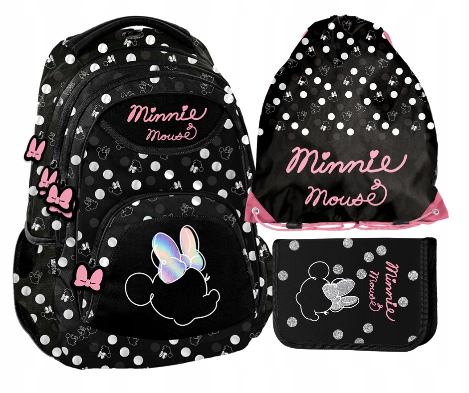 ZESTAW MINNIE DM23KK-278 PASO Plecak Piórnik Worek