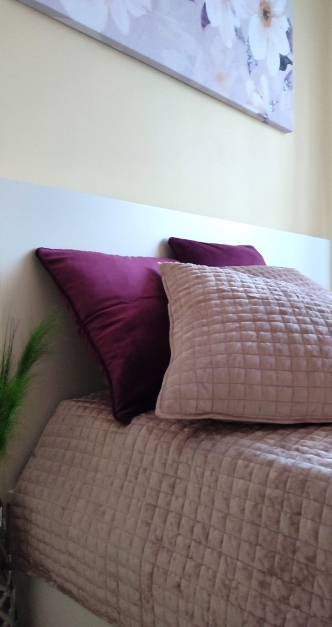 Přikrývka 160x200 2x povlak 50x50 Welwet Růžová Zina Inspirace