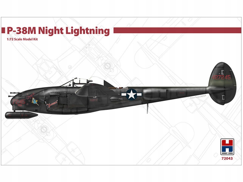 Letadlo P-38M Night Lightning 72043 Hobby 2000