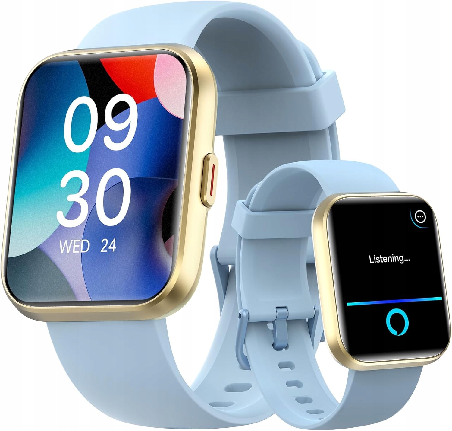 Fitpolo 1,8palcové hodinky s Alexou Bluetooth IP68 110 sportovních režimů