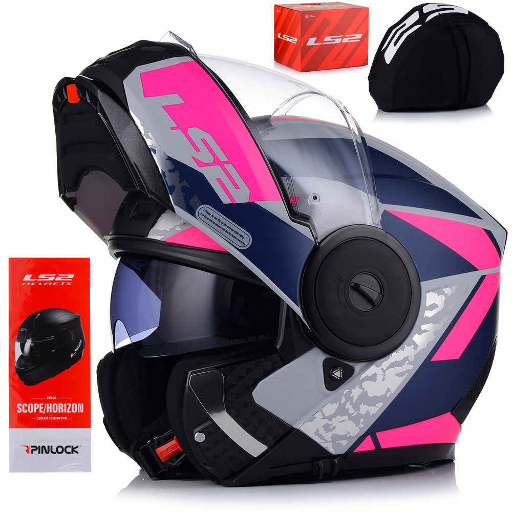 Motocyklová Prilba LS2 FF902 Scope II P/j Čeľusťová Pinlock 70 Blenda