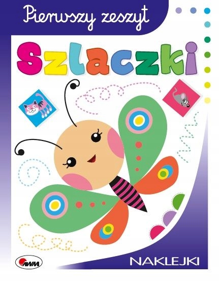 

Pierwszy zeszyt Szlaczki naklejki