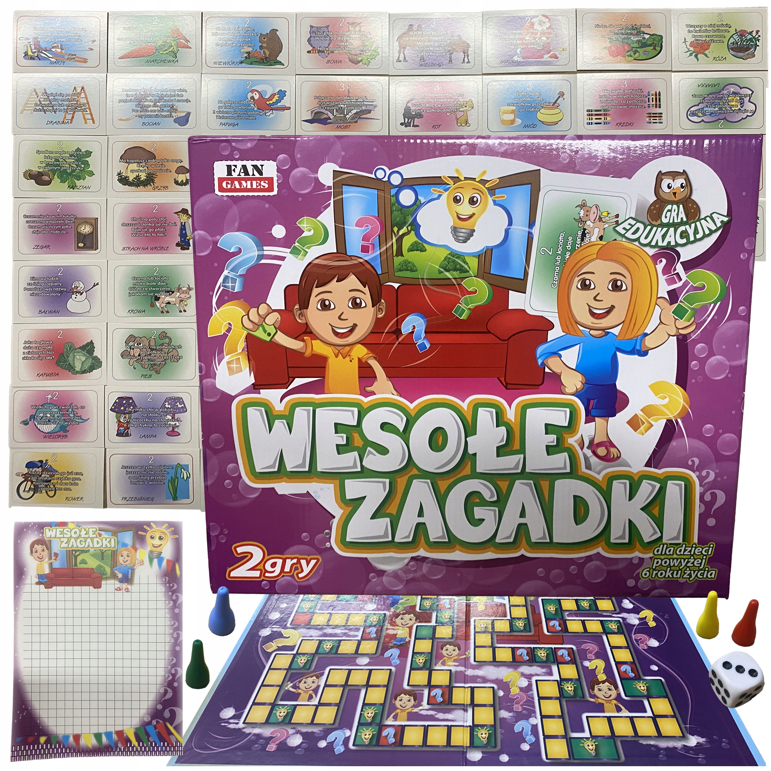 Gry Edukacyjne dla 4 Latka Wesołe Zagadki Logiczne