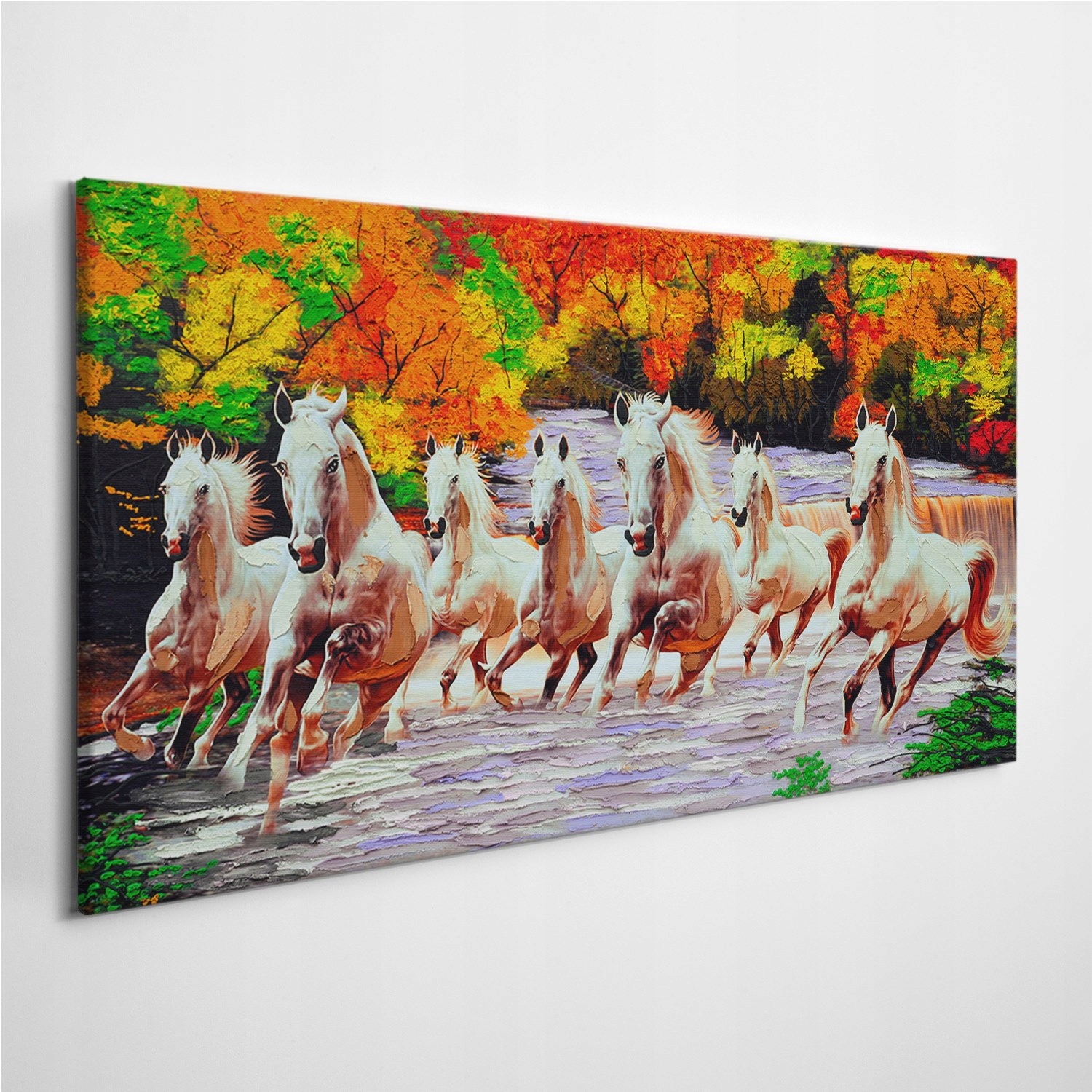 

Foto-obraz na ścianę Konie Jesień Drzewa 100x50 cm