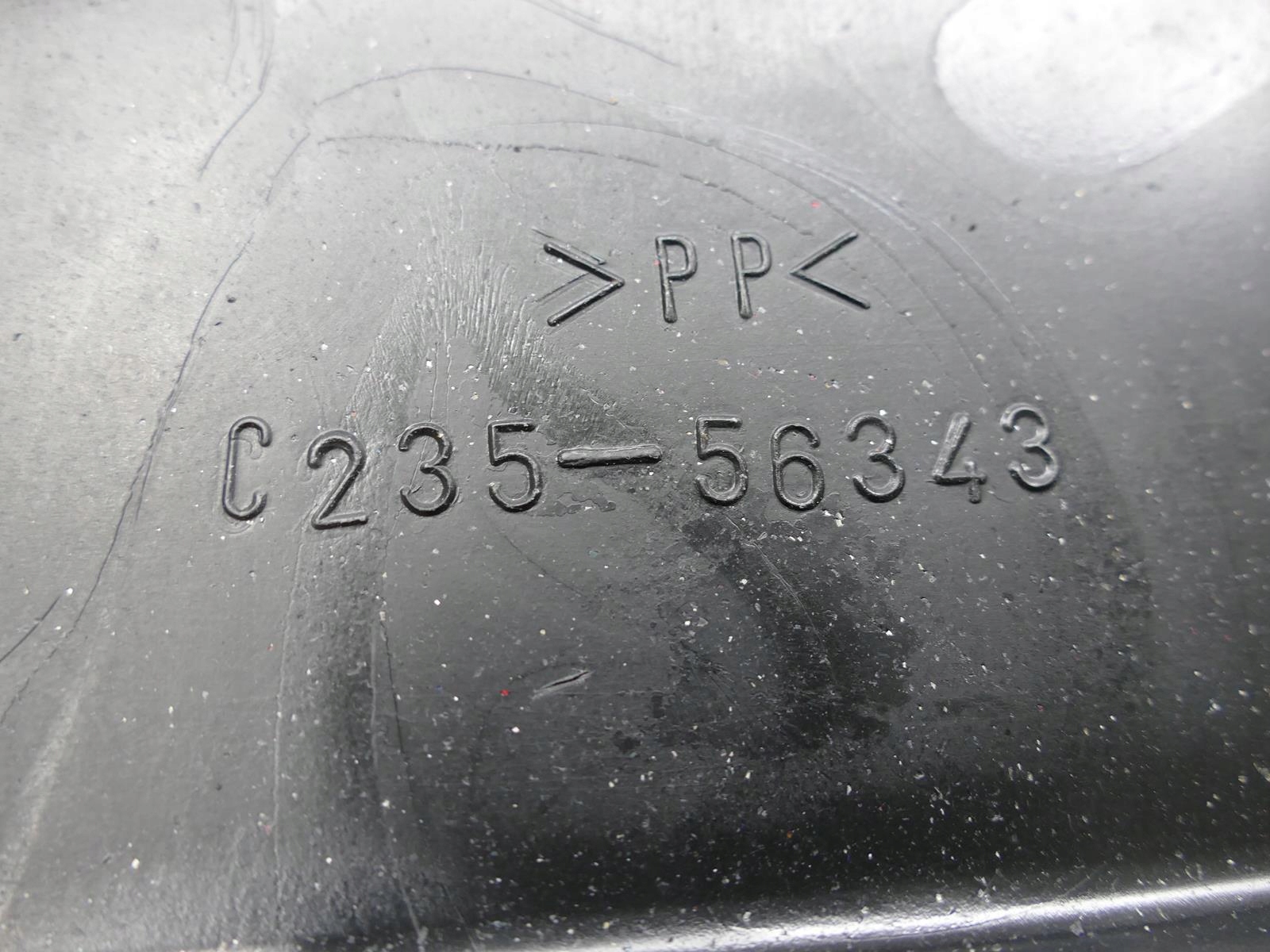 MAZDA 5 LIFT CR19 Blende Abdeckung Unterfahrschutz abdeckung rechts