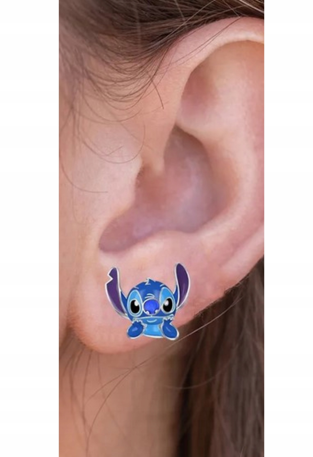 KOLCZYKI WKRĘTKI STICH BIŻUTERIA DLA DZIEWCZYNKI Marka Inna marka