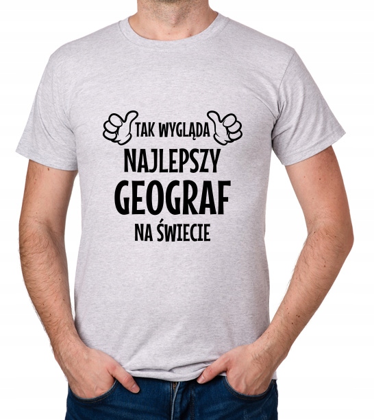 

koszulka Najlepszy Geograf prezent