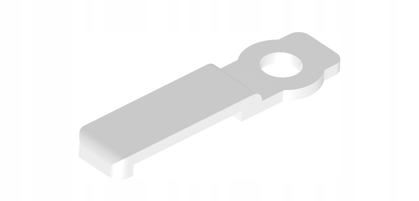 Uchwyt Mocowanie Do Taśmy LED 12mm Różne Kolory 10