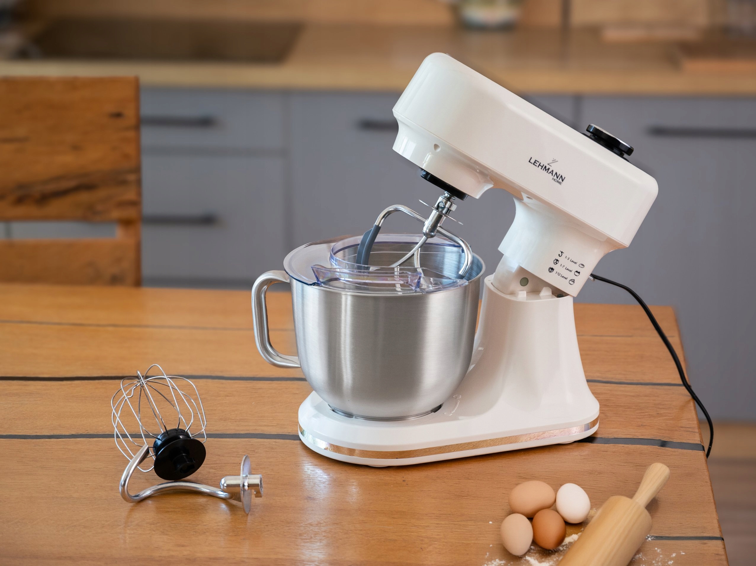 ROBOT PLANETARNY KUCHENNY MIKSER GRZANA MISA WAGA WYŚWIETLACZ FERMENTACJA Kod producenta ROBOT PLANETARNY LEHMANN ARISTO BEŻOWY KREM