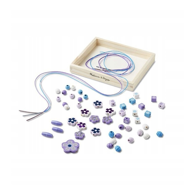 Drewniane Koraliki Kwiatki Melissa and Doug 19494 EAN (GTIN) 0000772194945