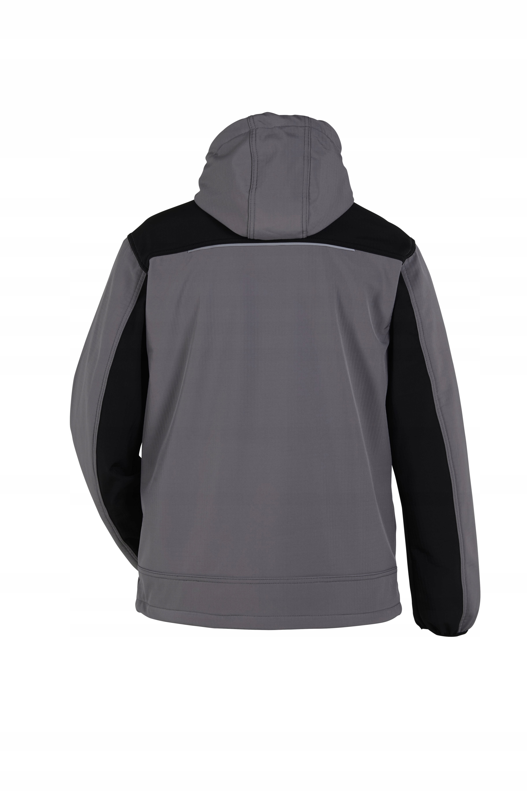 Planam rECOline Pánská softshellová pracovní bunda zinková/černá 4XL 6754