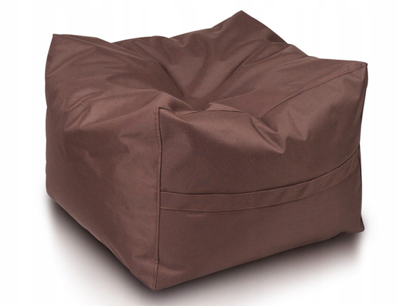 60x45 RÓŻOWA PUFA DLA NASTOKLATKA KWADRATOWY FOTEL Szerokość mebla 60 cm