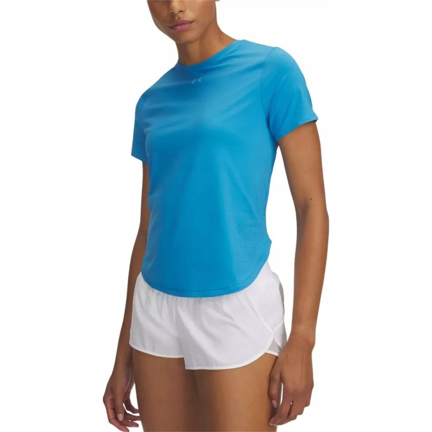 Koszulka Damska Under Armour Launch Elite Niebieska z Poliestru R XL