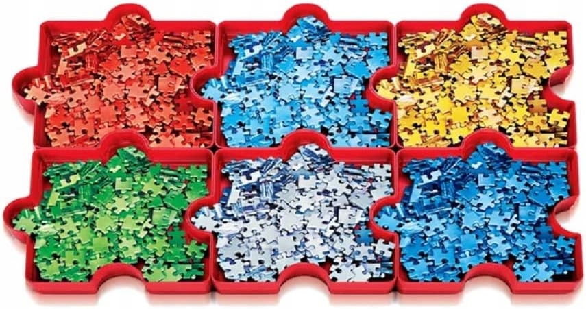 SORTER NA PUZZLE ORGANIZER DO PRZECHOWYWANIA PUZZLI POMYSŁ NA PREZENT Marka Clementoni