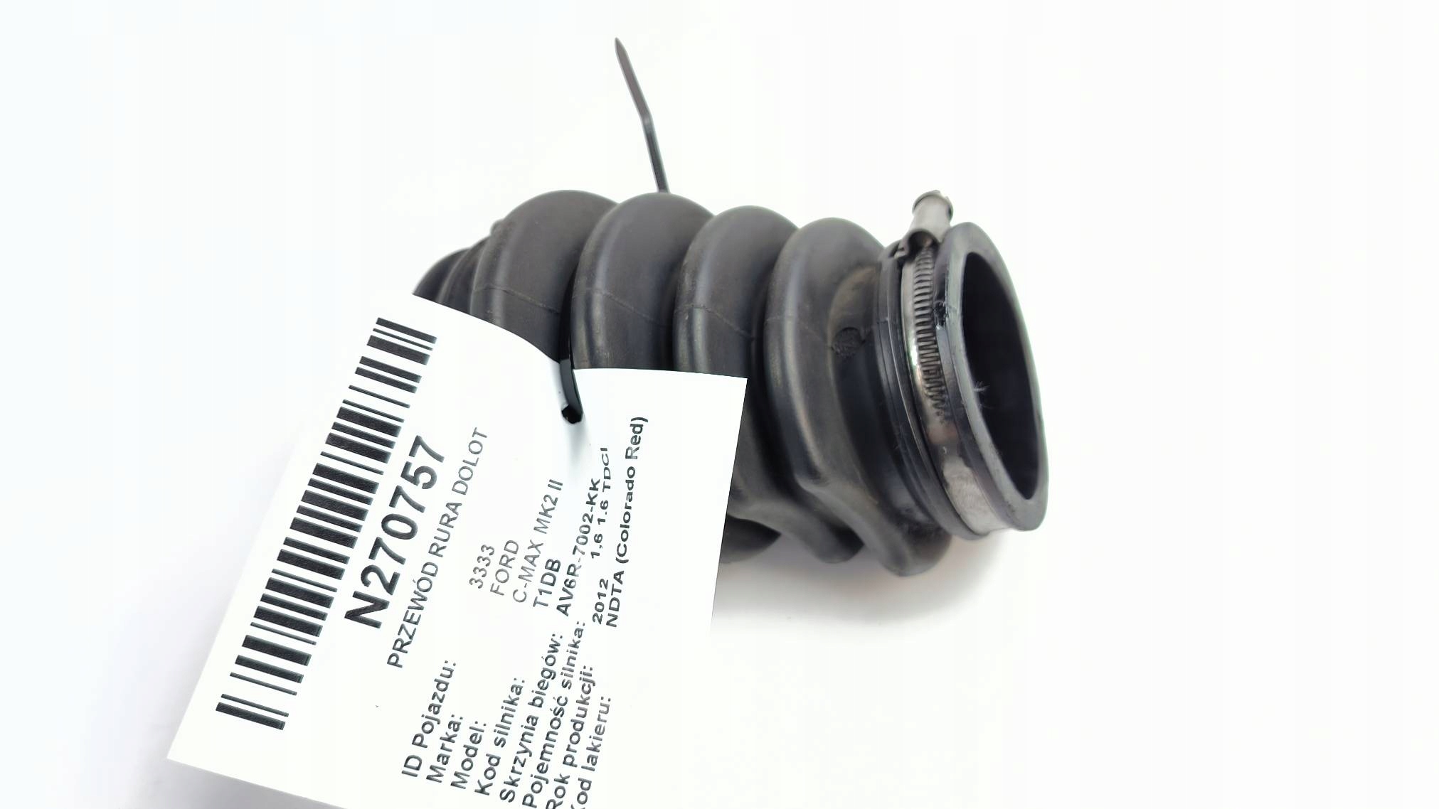 wiring pipe tube 1.6 TDCI FORD C-MAX MK2 II