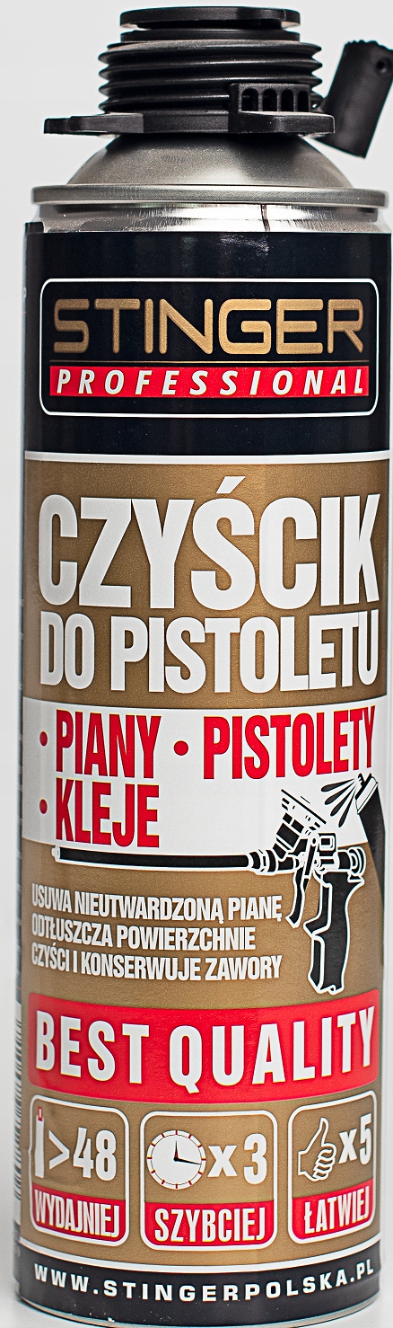 Czyścik do PIANY montażowej PISTOLETU 500 ml