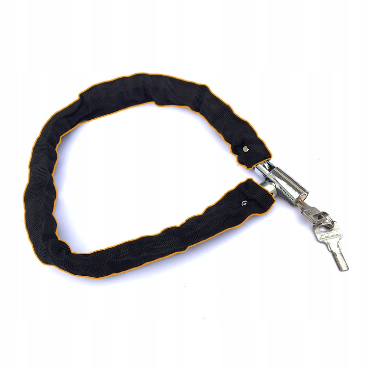 ŁAŃCUCH ZAPIĘCIE BLOKADA ROWEROWA NA ROWER wzmocniony Waga 435 g