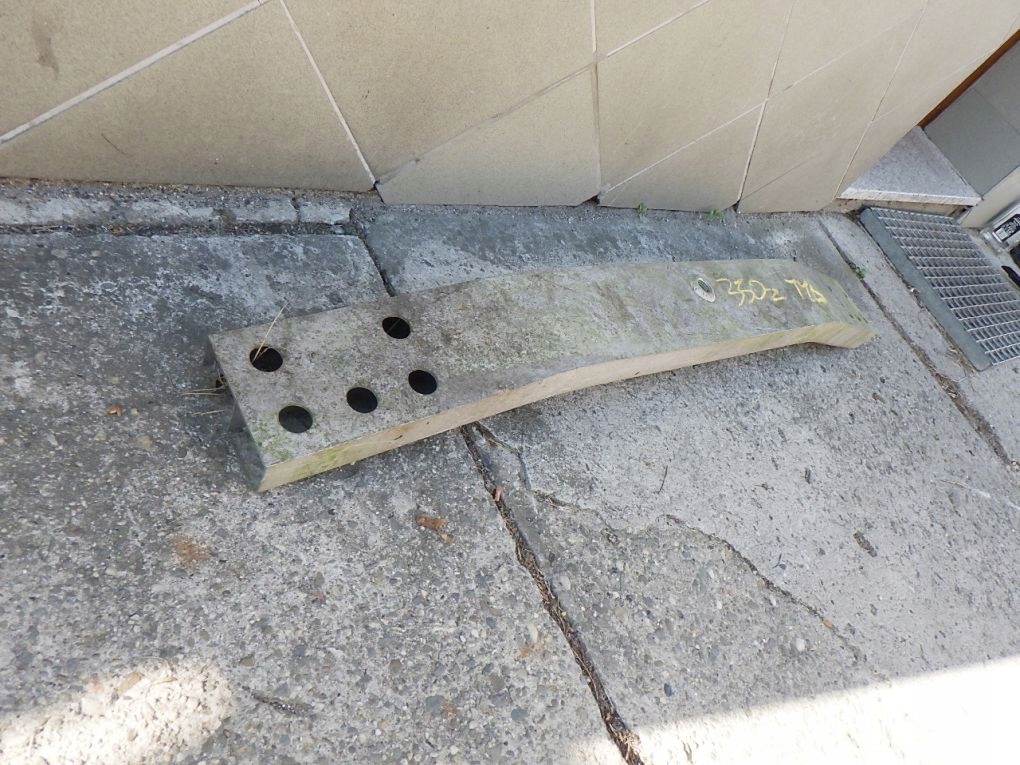 NISSAN 350 Z 350Z bumper support rear