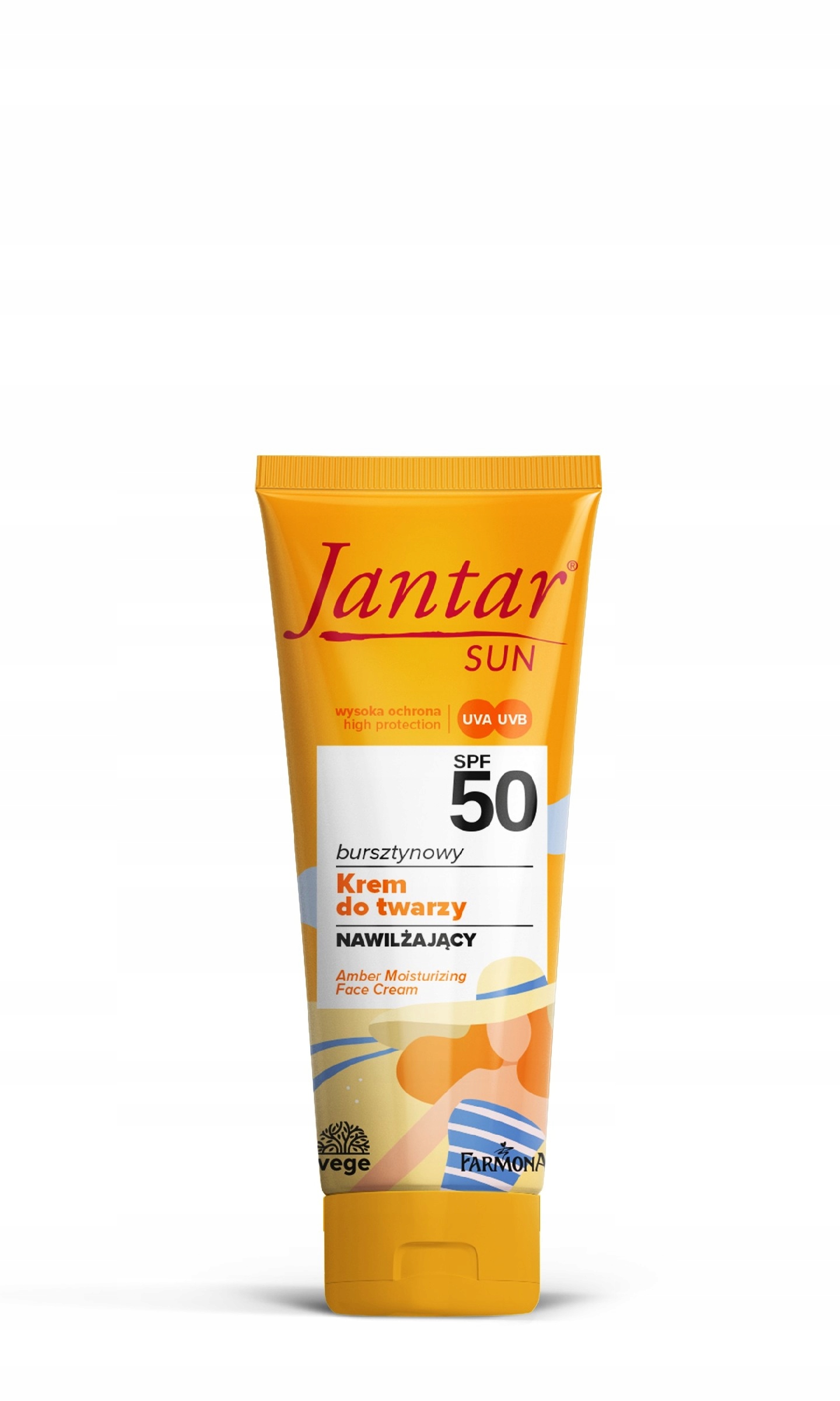 

Jantar Sun nawilżający krem do twarzy Spf 50 50ml