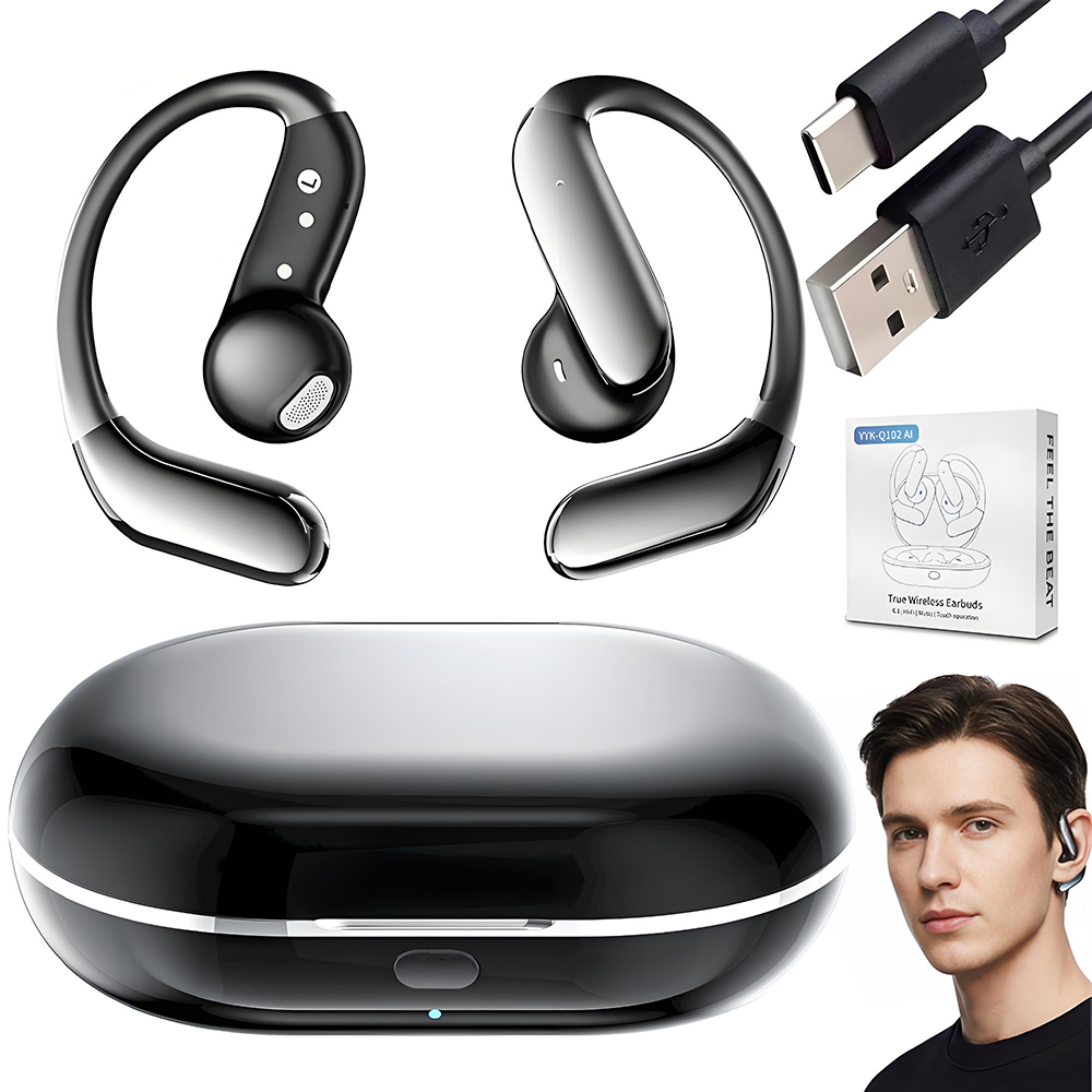 Bezdrátová Sportovní Sluchátka Do Uší Bluetooth 6.1 Powerbanka 400MAH