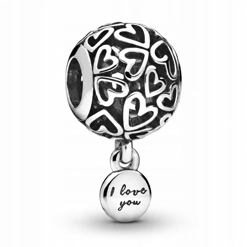 

Charms Pandora - Ażurowe serca miłości 798606C00